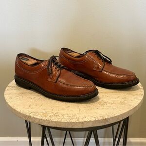 Allen Edmonds Wilbert Rich Brown Leather Oxfords Size 11 A